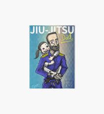 Jiu-Jitsu Dad Art Board