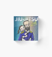 Jiu-Jitsu Dad Acrylic Block