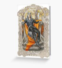 King of the Grey Elves Greeting Card