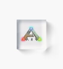 ARK Survival Logo Acrylic Block