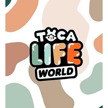 Toca Boca Toca Boca 2021 Toca Life World Mounted Print for Sale