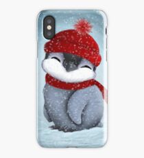 Baby penguin iPhone Case