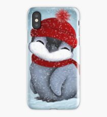 Baby penguin iPhone Case