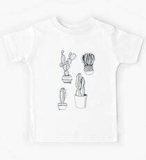 Cacti Art Kids Tee