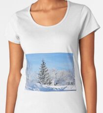 How cold was it? c-c-cold #2 Women's Premium T-Shirt