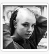Bald Britney Sticker
