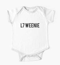 L7 Weenie The Sandlot Movie Text Art One Piece - Short Sleeve