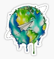 colorful earth Sticker