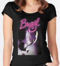 brazil film Women's Fitted Scoop T-Shirt