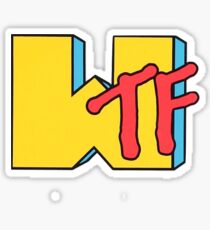 WTF MTV Sticker