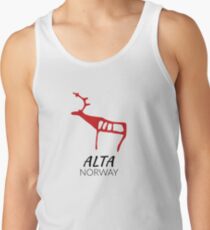 Alta, norway (rock carving) Tanktop für Männer