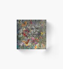 Daisy's Hiding Acrylic Block