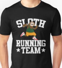 Camiseta unisex Equipo de Sloth Running