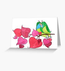 Love Birds Greeting Card