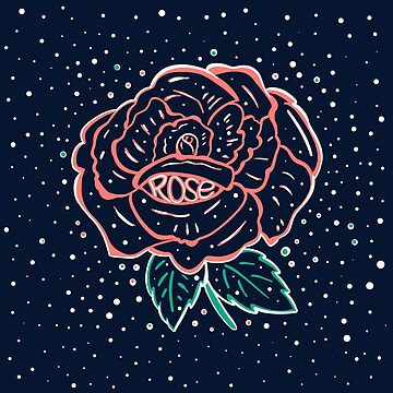 Artwork thumbnail, Starry Rose by DeafAngel1080