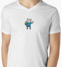 Tiny Finn Men's V-Neck T-Shirt