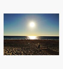 Sunset Beach Landscape Photographic Print