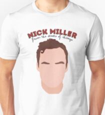Nick Miller: Aus den Straßen von Chicago Slim Fit T-Shirt