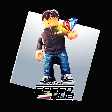 Roblox Boy. NASCAR Speed ​​Hub. ROBLOX. 2023, NASCAR Roblox game. iPad  Case & Skin for Sale by Mycutedesings-1