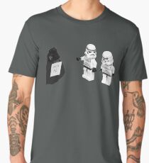 STORMTROOPERS KICK ME STAR WARS Men's Premium T-Shirt