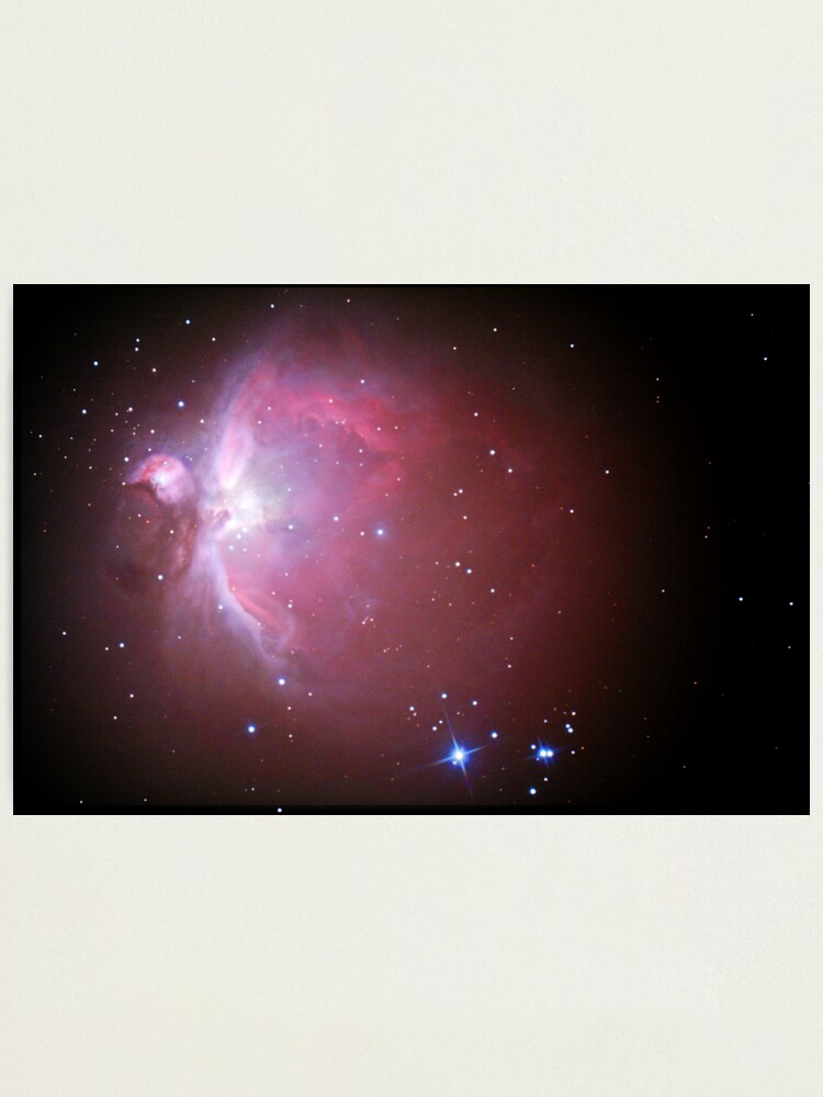Alternate view of M42 nebula in orion Photographic Print