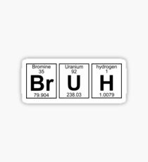 BRUH Element Sticker Sticker