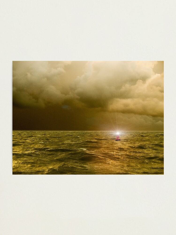 Alternate view of buoy Photographic Print