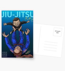 Jiu Jitsu Mum Postcards