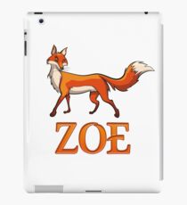 Zoe Fox iPad Case/Skin