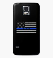 Polizist Held dünne blaue Linie Hülle & Skin für Samsung Galaxy