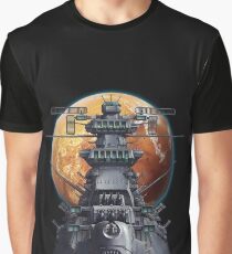 Art Space Schlachtschiff Yamato Grafik T-Shirt
