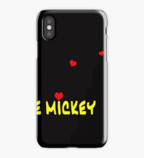 I Love Mickey (Minimalist Design) iPhone Case/Skin