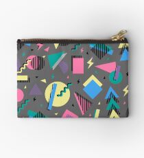 Geometric 90s Design 3 Studio Pouch