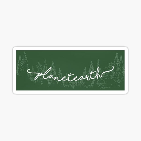Planet Earth Sticker Sticker