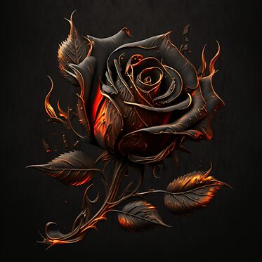 Fiery Rose