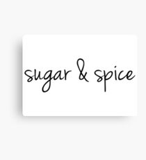 Sugar & Spice Canvas Print