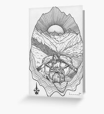 The Unknown Path... Greeting Card
