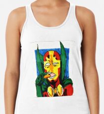Mister Miracle and His Miraculous Carrot Racerback Tank Top