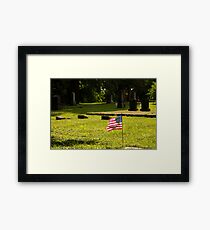 Memorial Flag 1 Framed Print