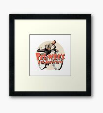 Paging Mr. Herman Framed Print