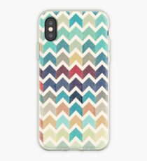 Watercolor Chevron Pattern iPhone-Hülle & Cover