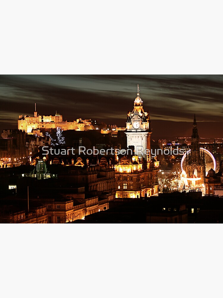 Edinburgh at Night by Sparky2000