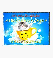 Let's Learn The Alphabet Ed 1 Photographic Print
