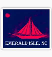 Sailing Ship (Emerald Isle, NC) Sticker