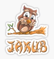 Jakub Owl Sticker