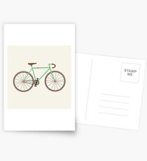 Green Fixie Postcards