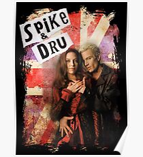 Spike & Dru - Rock & Roll Poster