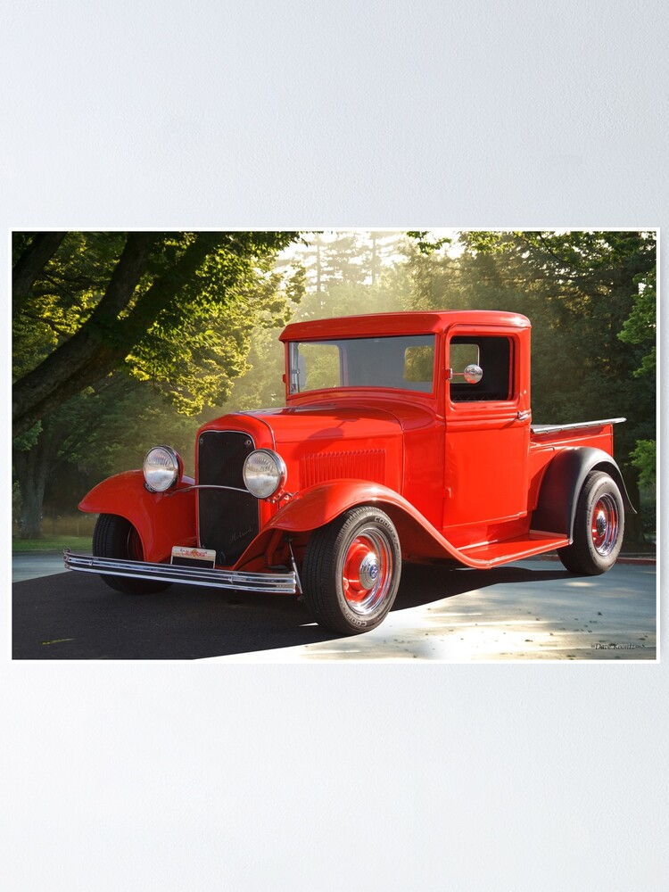 1932 Ford V8 Pickup Truck Ii Poster