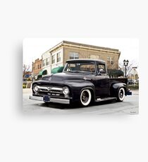 1956 Ford F100 Stepside Pickup I Canvas Print