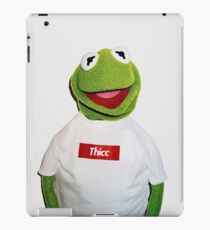 Supreme Kermit Thicc Shirt iPad Case/Skin